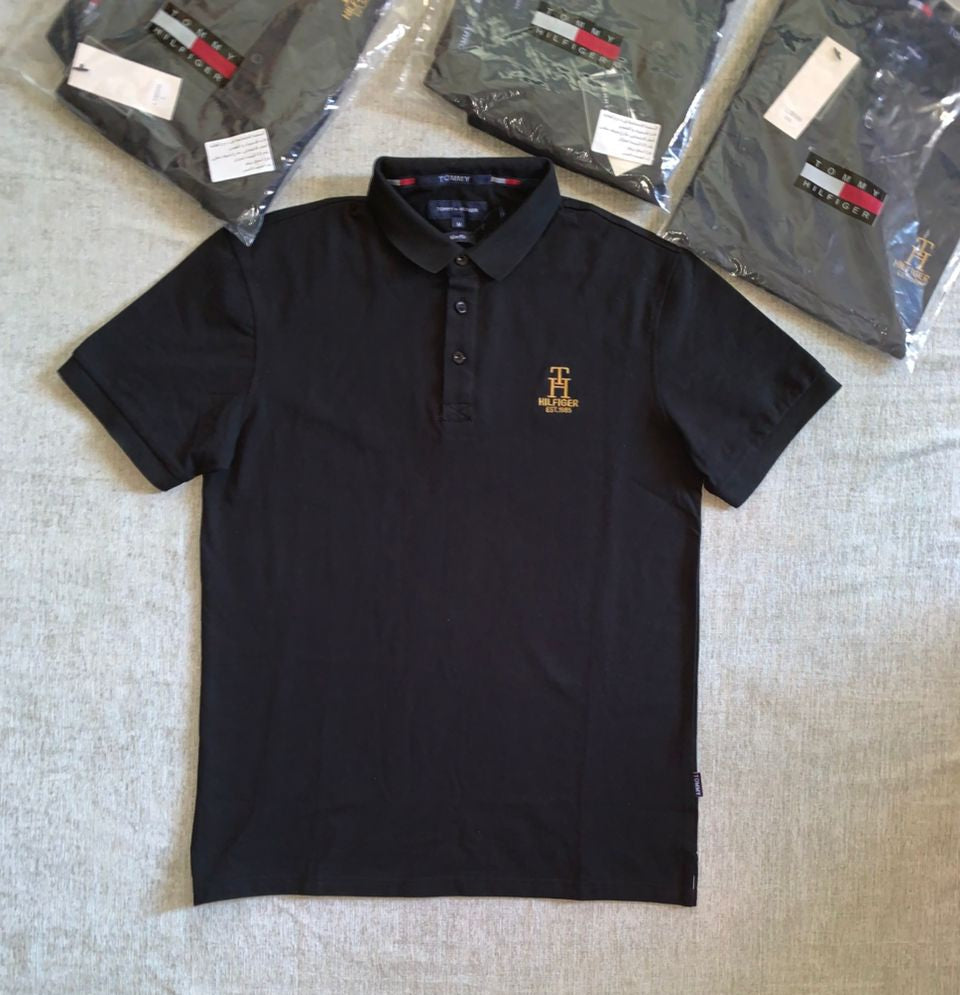 Tommy Hilfiger Polo Homme Original 100% Coton – Élégance & Confort Premium