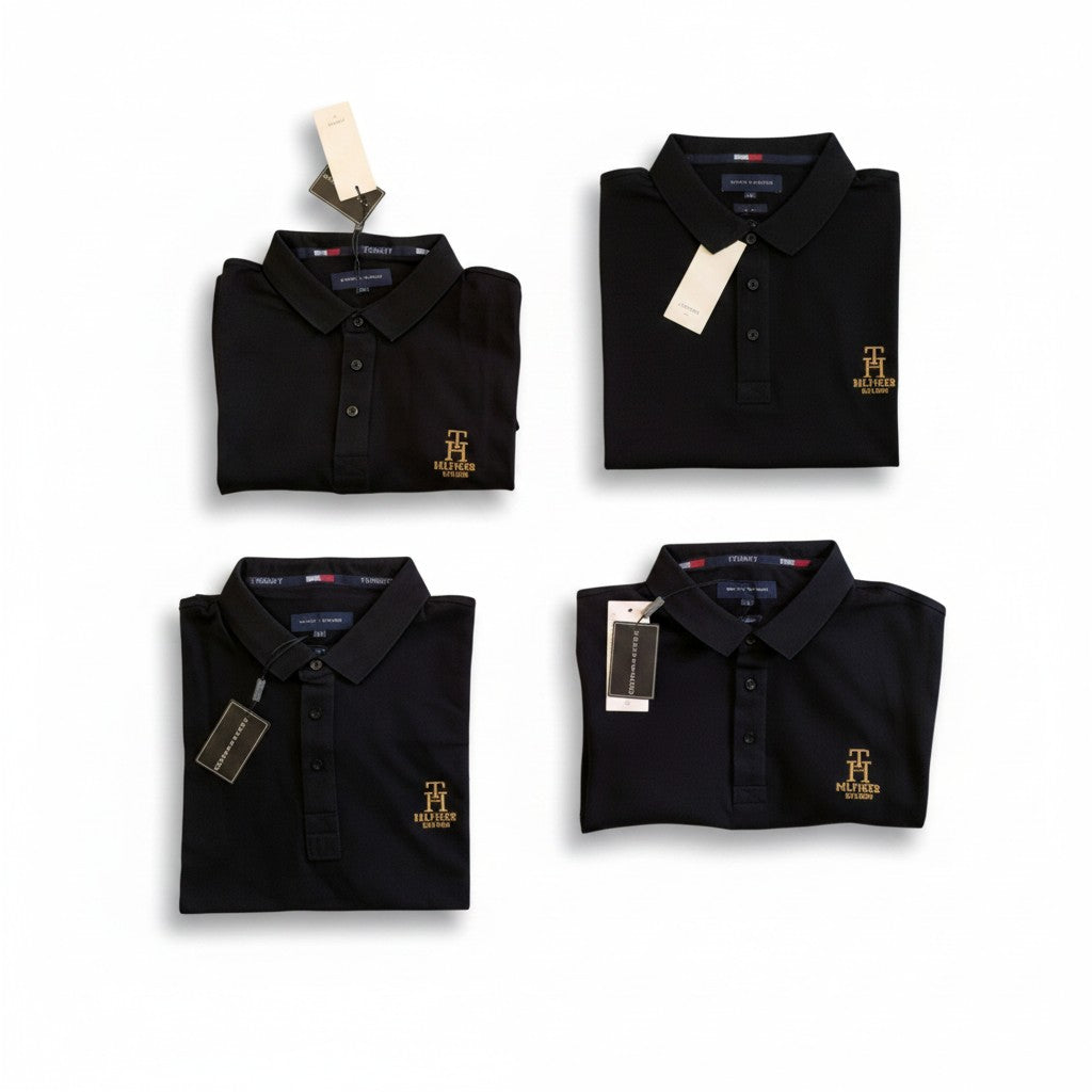 Tommy Hilfiger Polo Homme Original 100% Coton – Élégance & Confort Premium